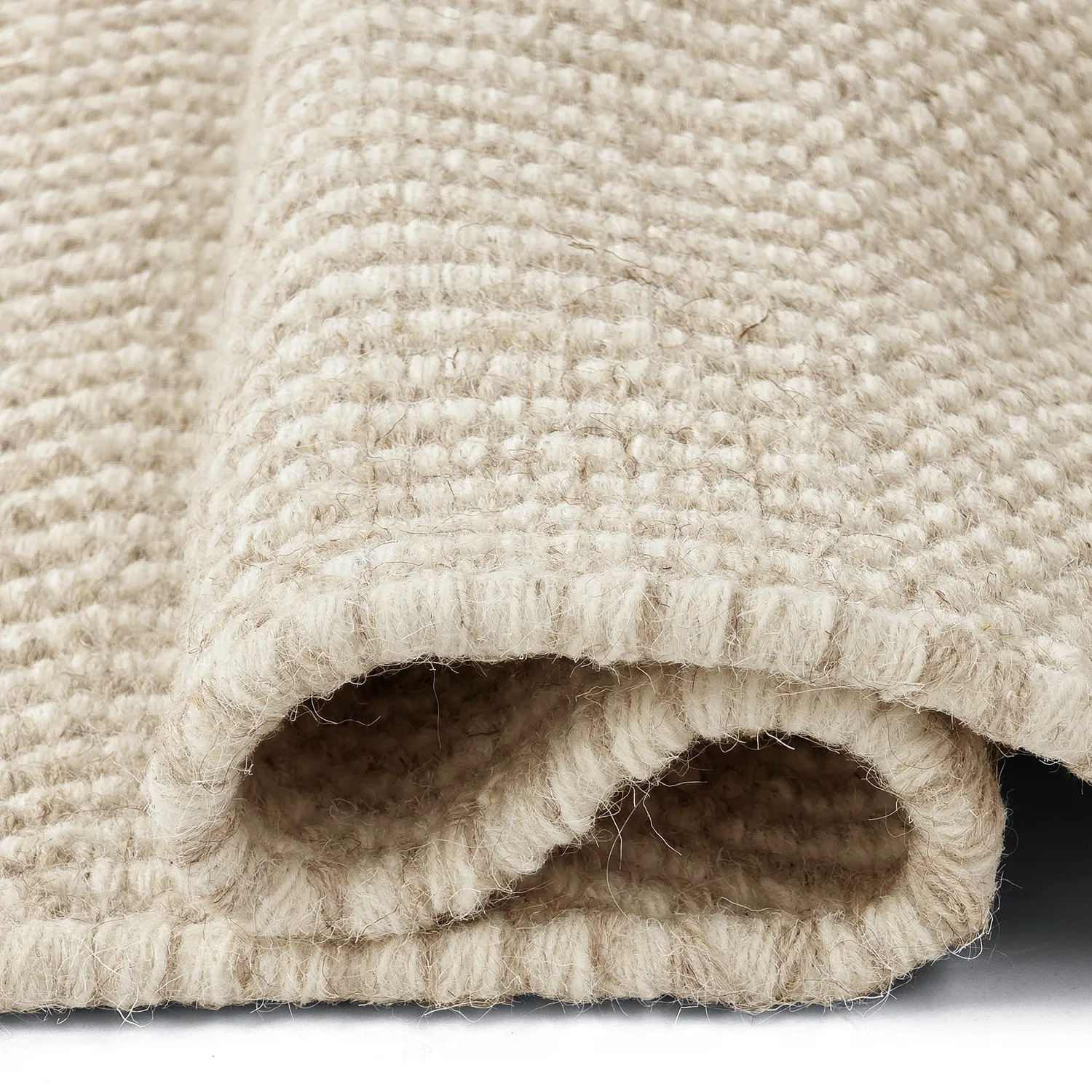 Gyapjúszőnyeg - Larkana (bézs/fehér)