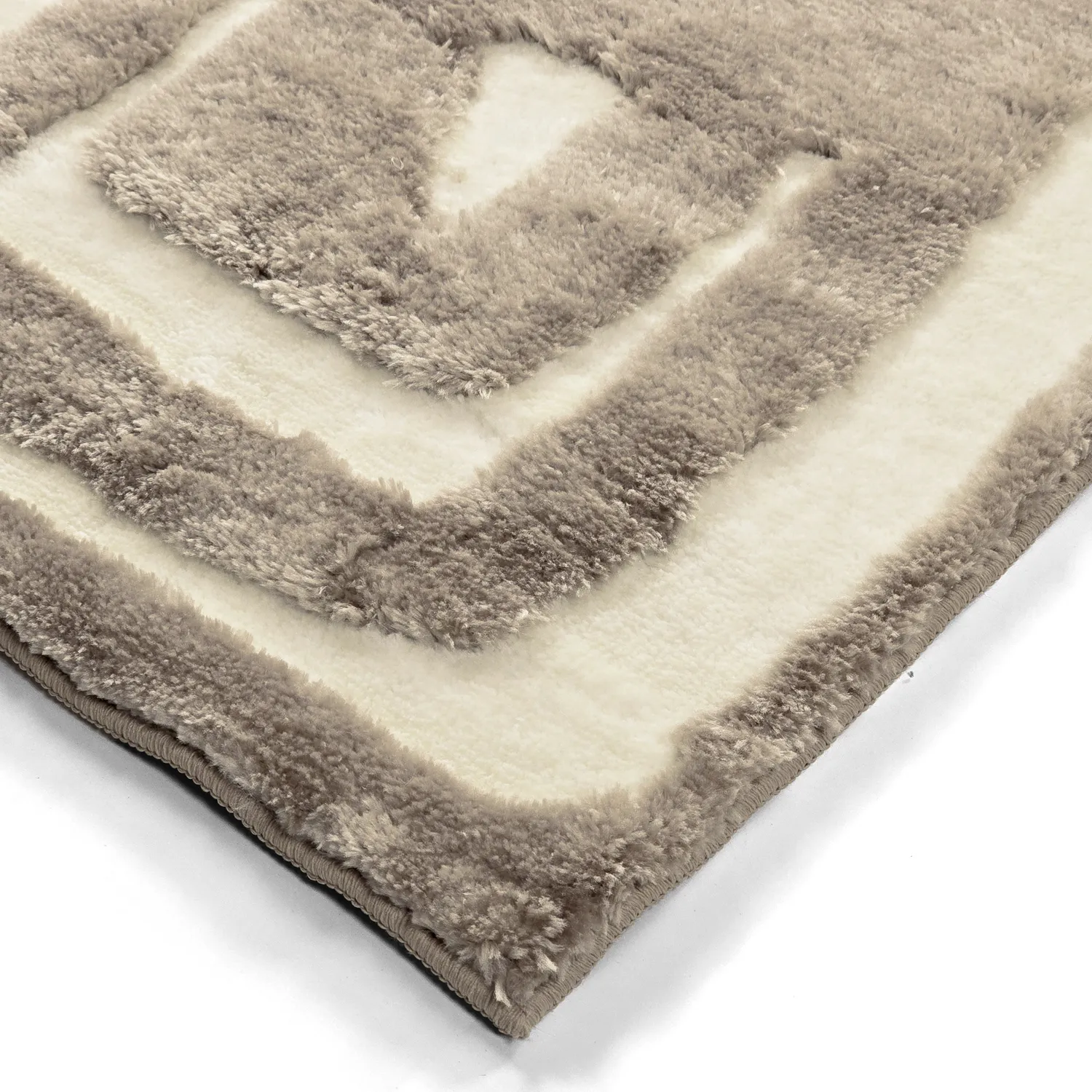 Shaggy szőnyeg - Palmyra (bézs/fehér)