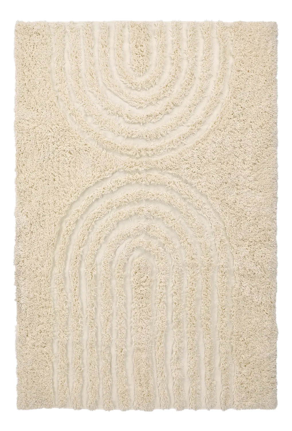 Shaggy szőnyeg - Sivota Natural Cotton Shaggy (piszkosfehér)