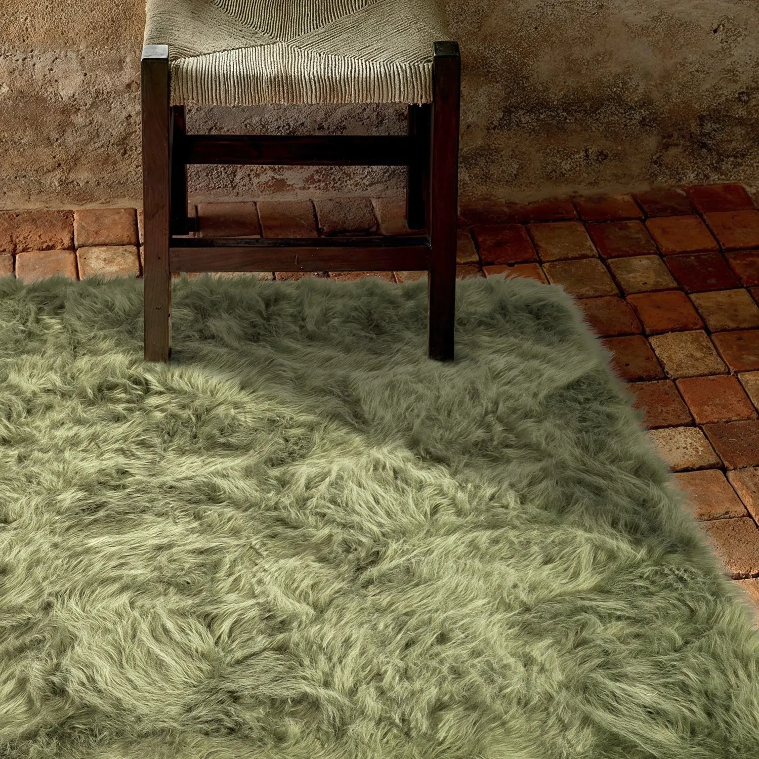 Shaggy szőnyeg - Sohar (zöld)