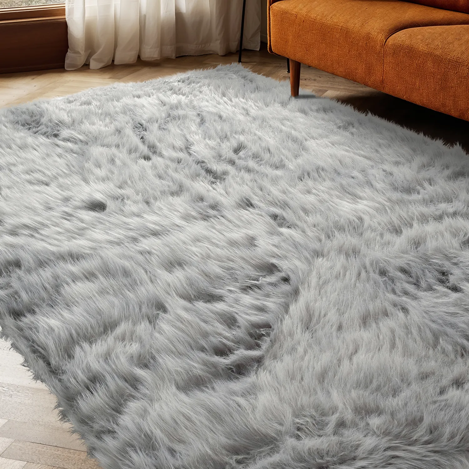 Shaggy szőnyeg - Sohar (világosszürke)