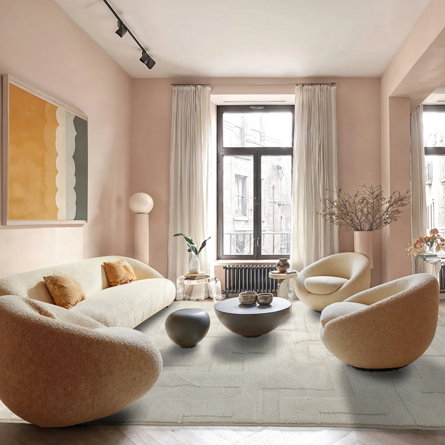 Shaggy szőnyeg - Tripoli (bézs)