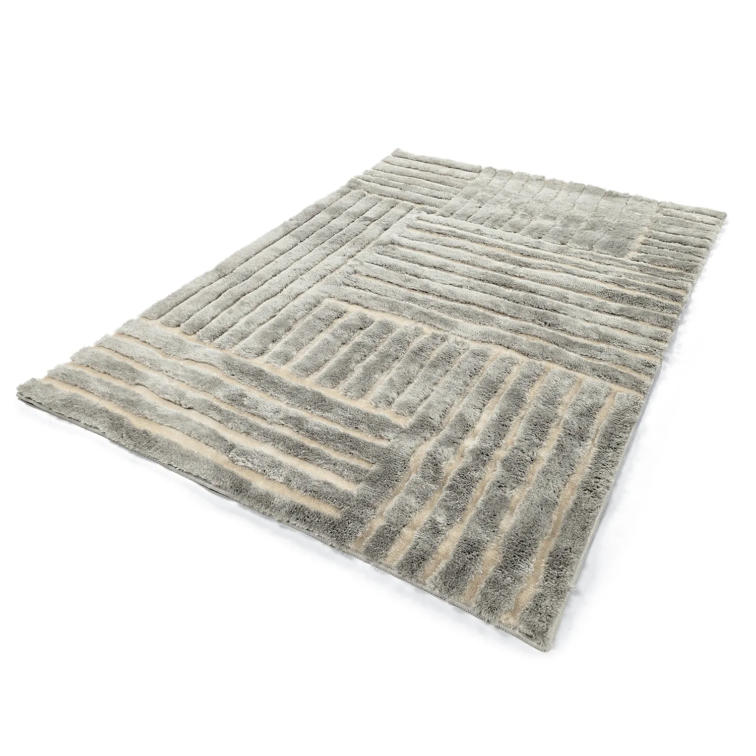 Shaggy szőnyeg - Tyros (krém/szürke)