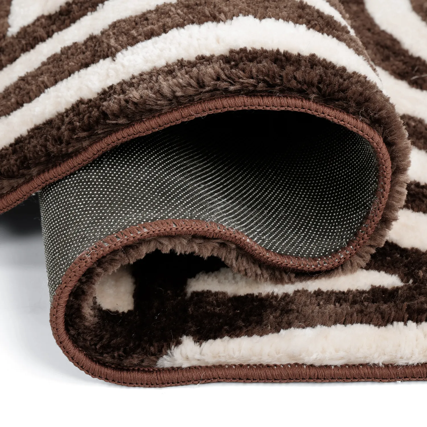 Shaggy szőnyeg - Volos (krém/barna)