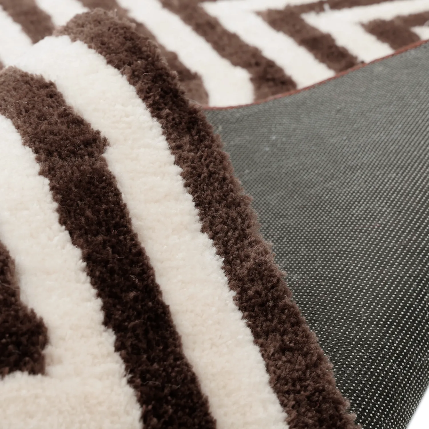 Shaggy szőnyeg - Volos (krém/barna)