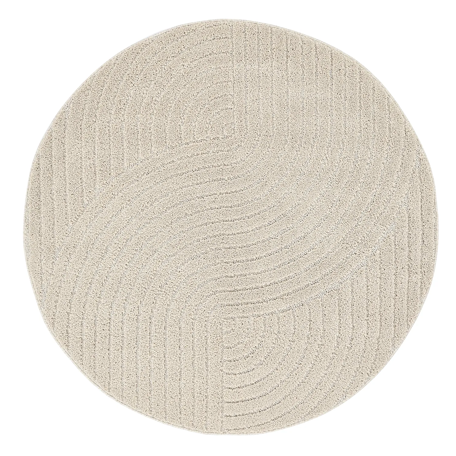 Kerek szőnyegek - Wendy (bézs)