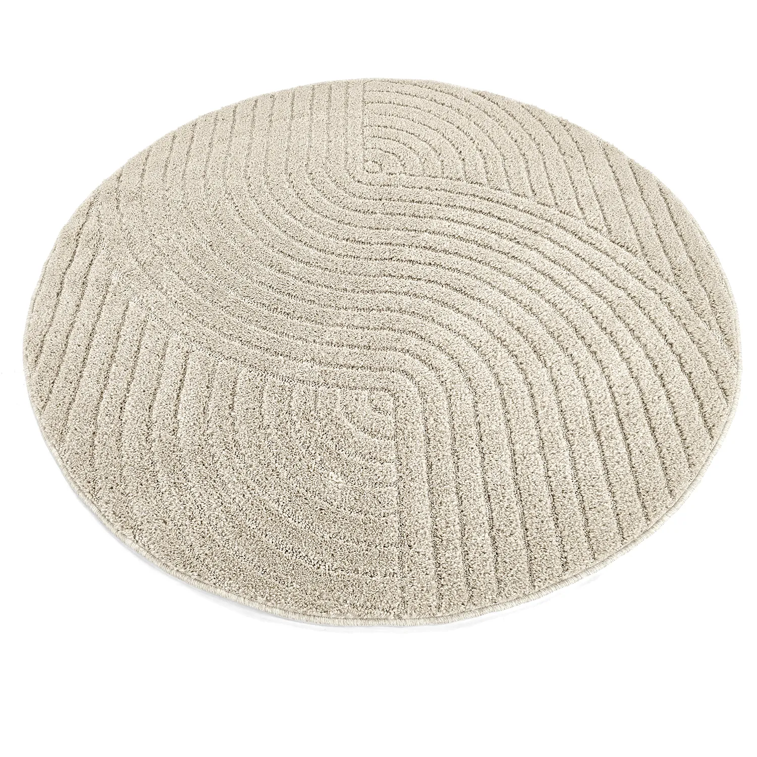 Kerek szőnyegek - Wendy (bézs)