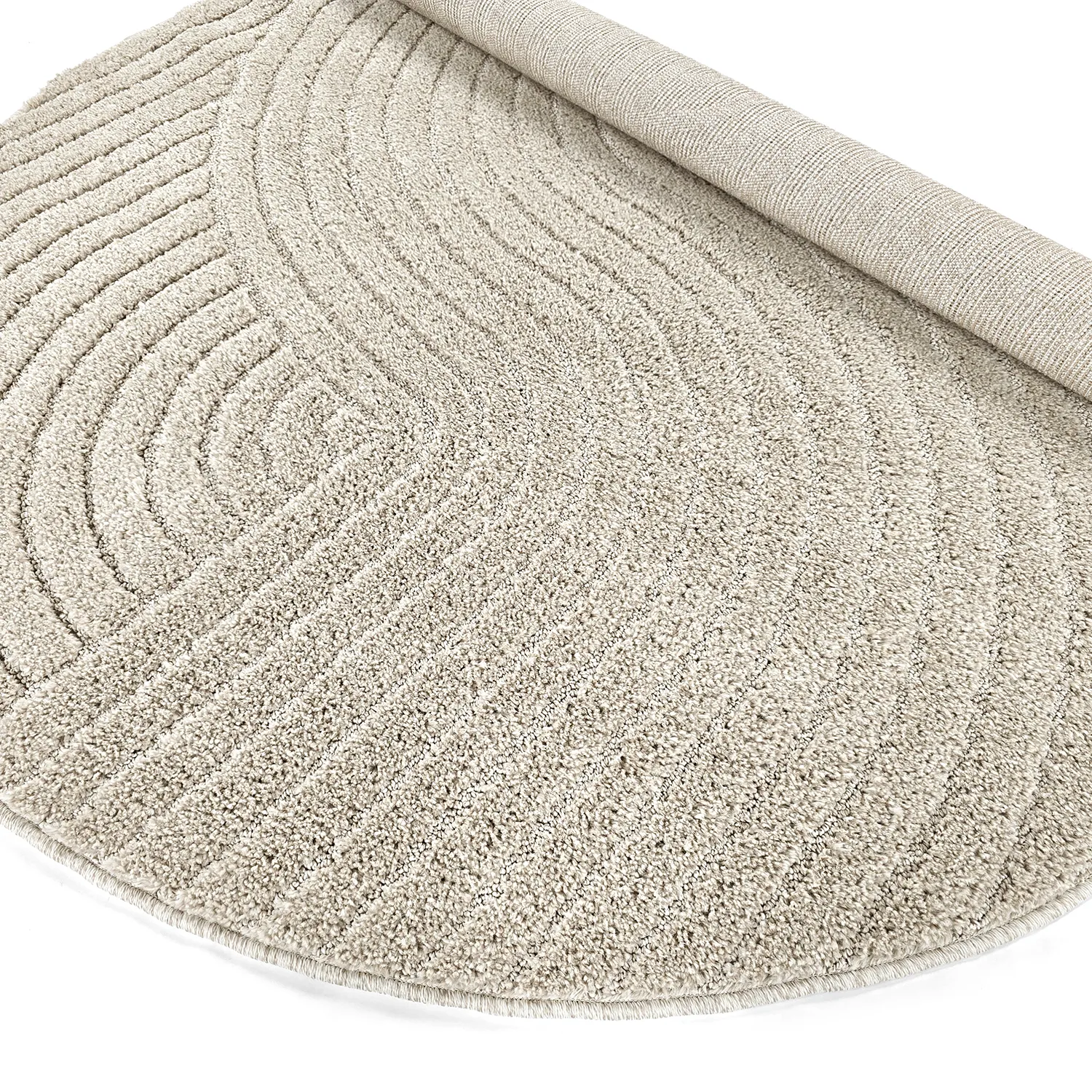 Kerek szőnyegek - Wendy (bézs)