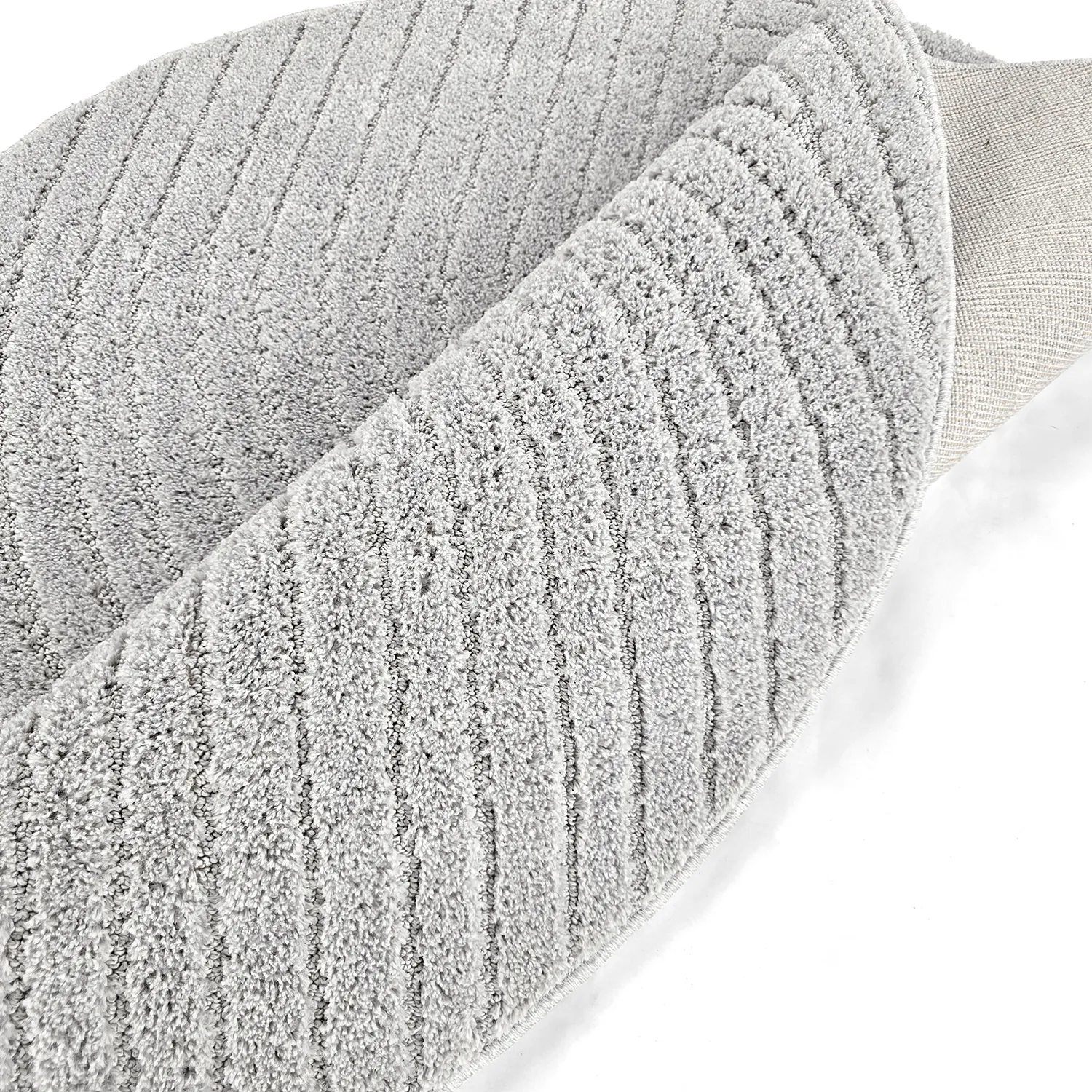 Kerek szőnyegek - Wendy (világos szürke)