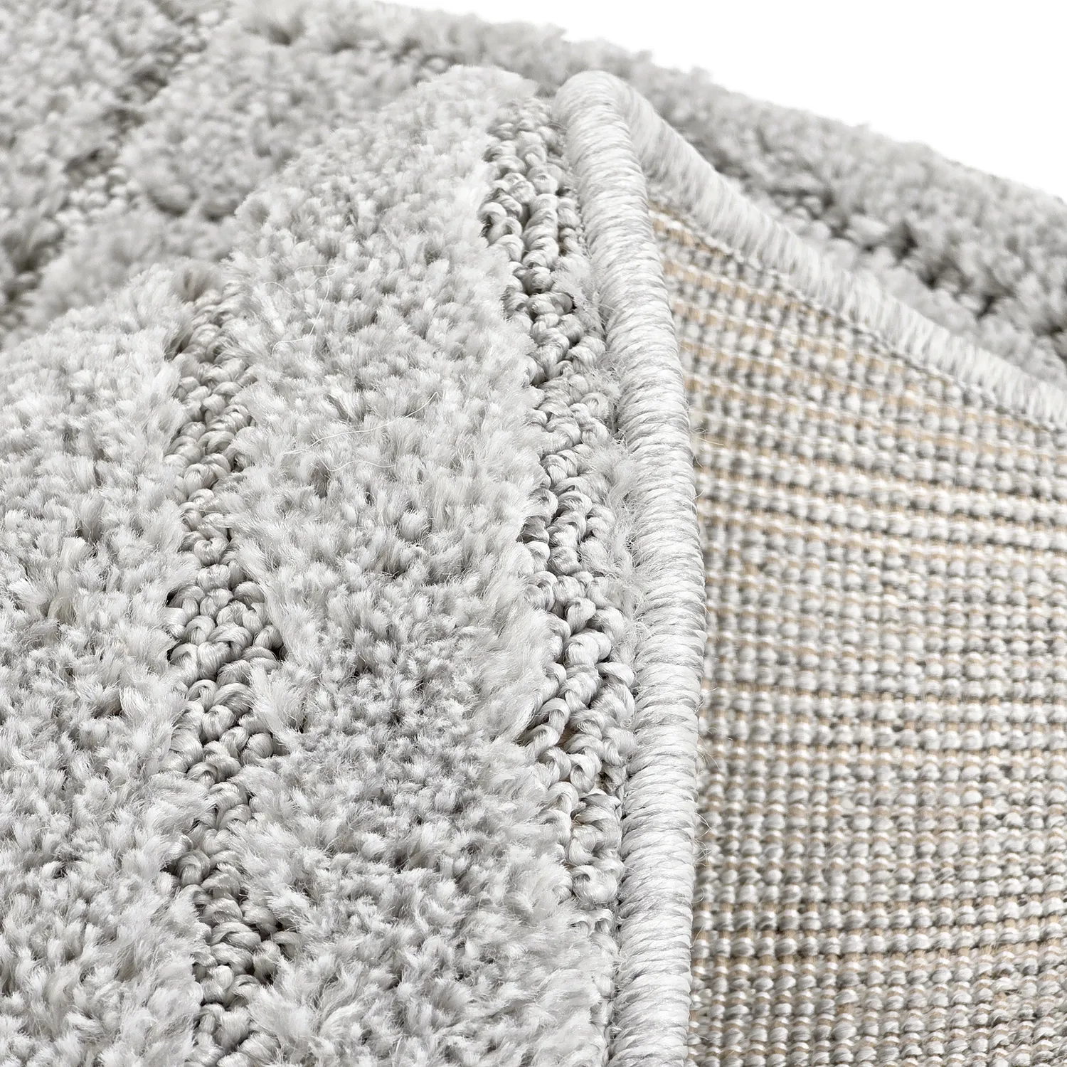 Kerek szőnyegek - Wendy (világos szürke)