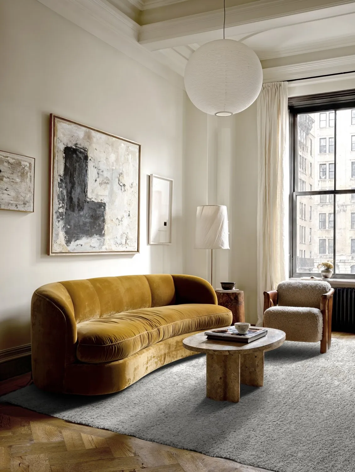 Shaggy szőnyeg - Zoe (szürke)