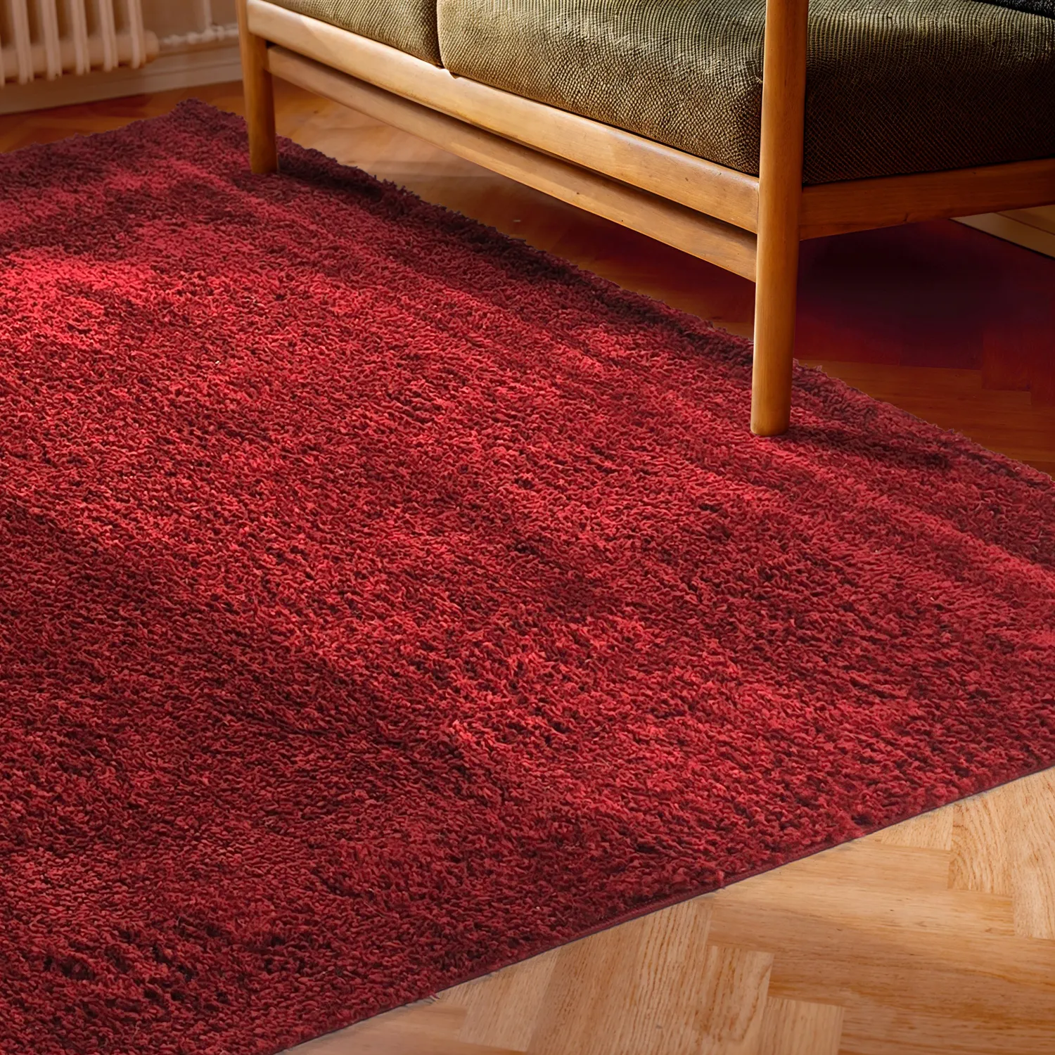 Shaggy szőnyeg - Zoe (piros)