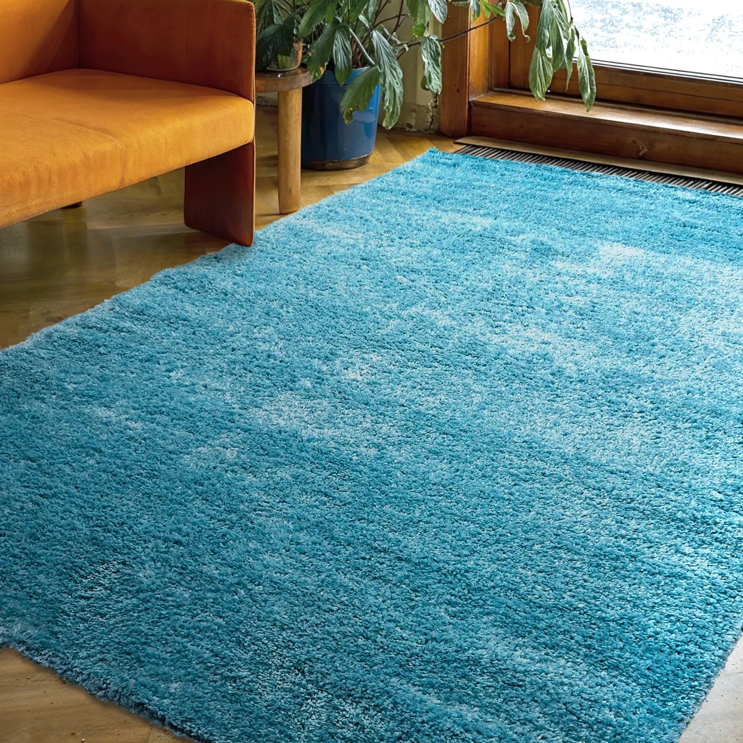 Shaggy szőnyeg - Zoe (türkiz)