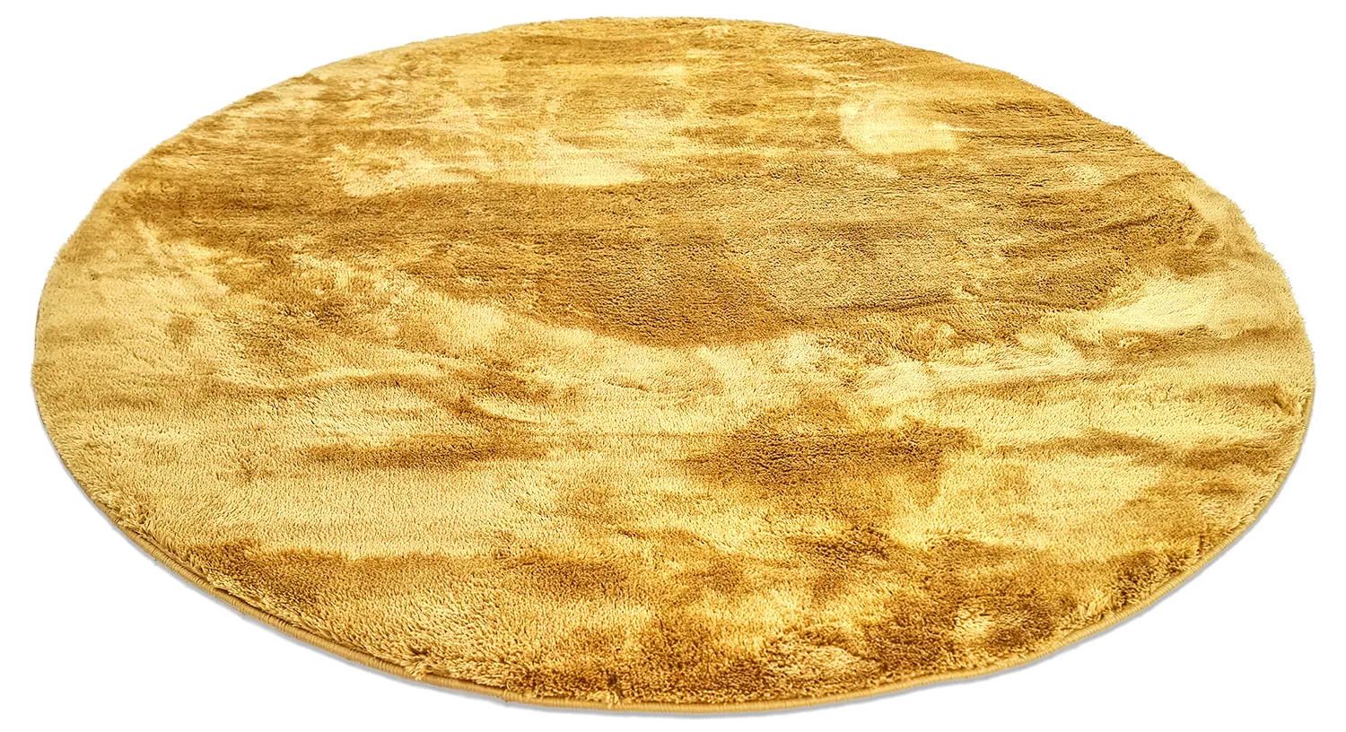 Kerek szőnyegek - Aranga Super Soft Fur (okker)