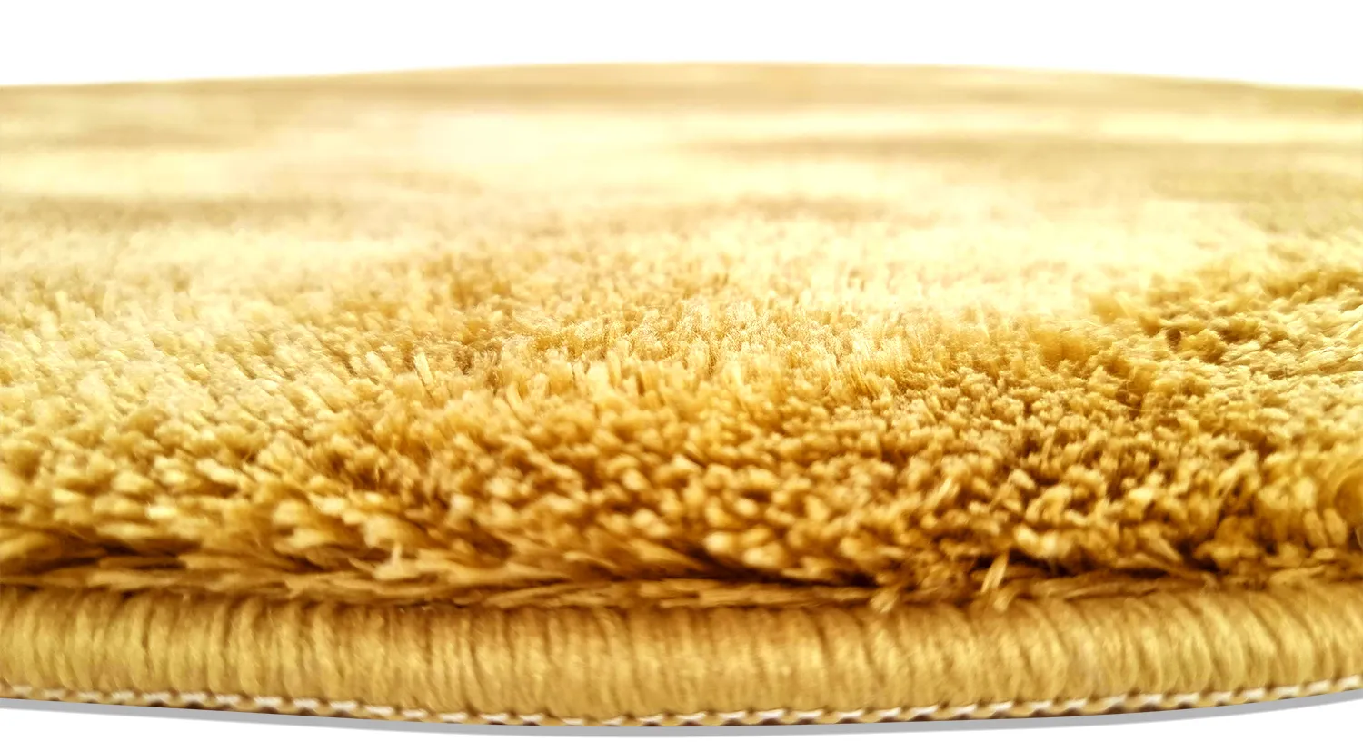 Kerek szőnyegek - Aranga Super Soft Fur (okker)