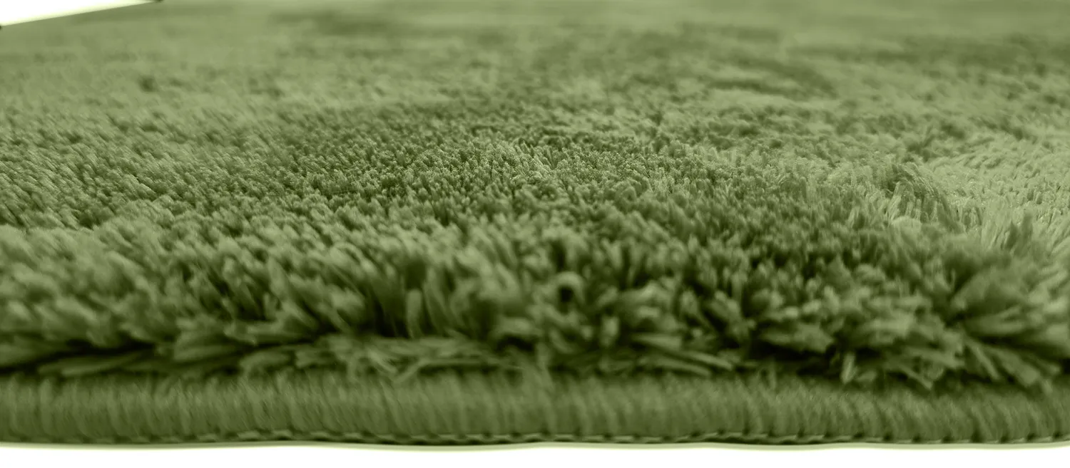 Shaggy szőnyeg - Aranga Super Soft Fur (olíva zöld)