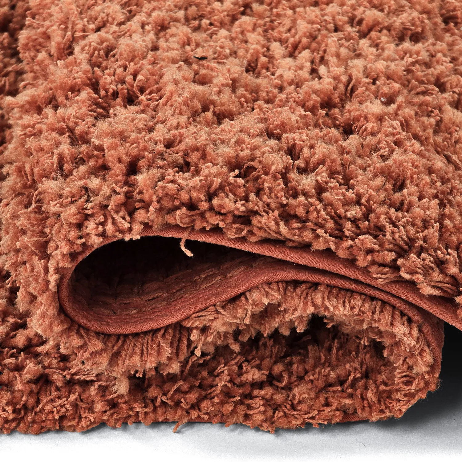 Shaggy szőnyeg - Combarro Solid Cotton Shaggy (világos narancs)