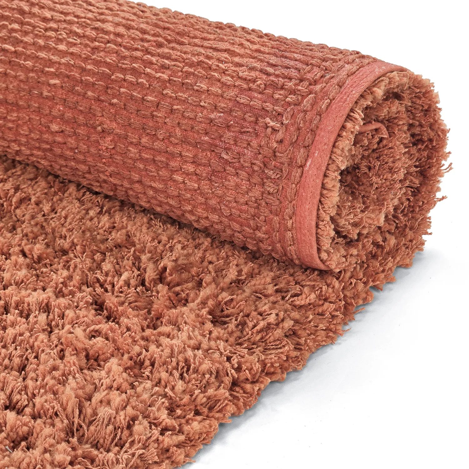 Shaggy szőnyeg - Combarro Solid Cotton Shaggy (világos narancs)