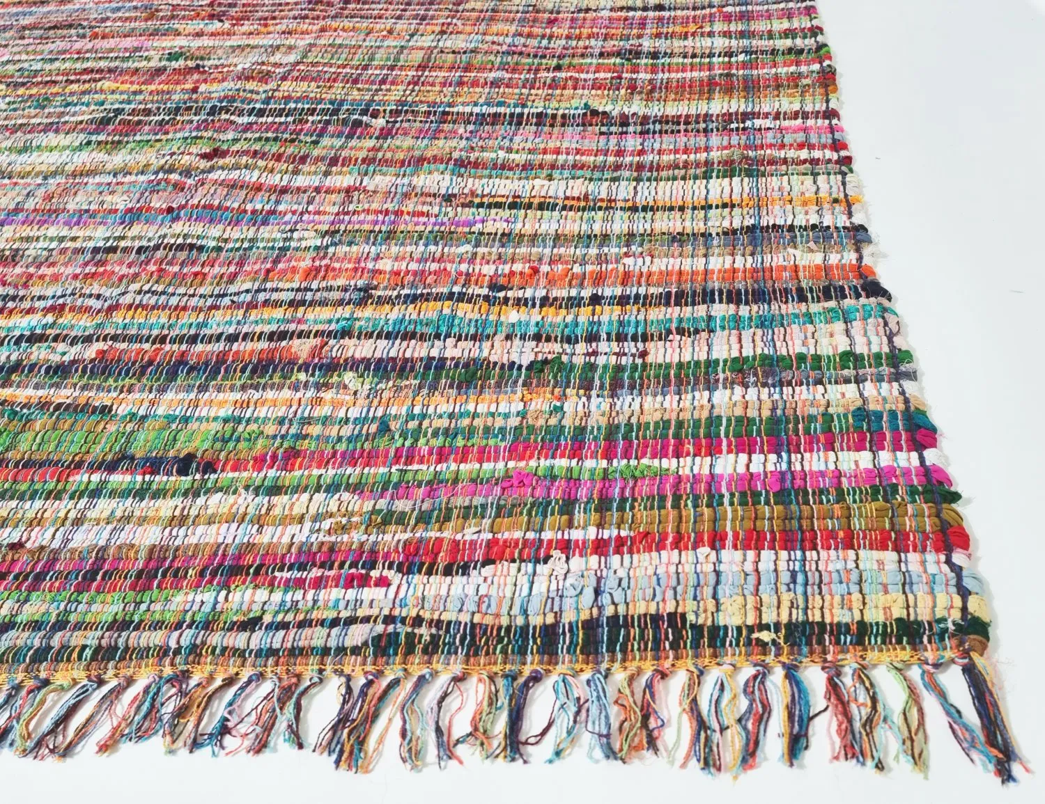 Rongyszőnyeg - Sadon (narancssárga/többszínű)