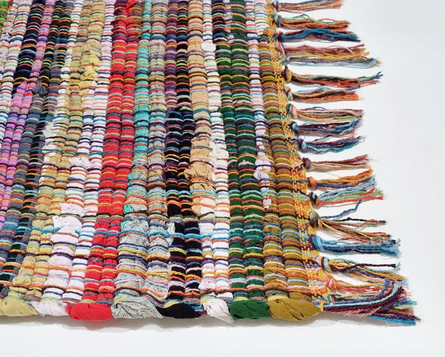 Rongyszőnyeg - Sadon (narancssárga/többszínű)