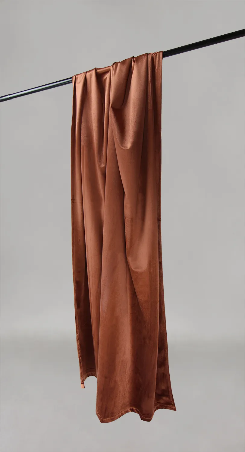 Függönyök - Bársonyfüggöny Marlyn (coffee)