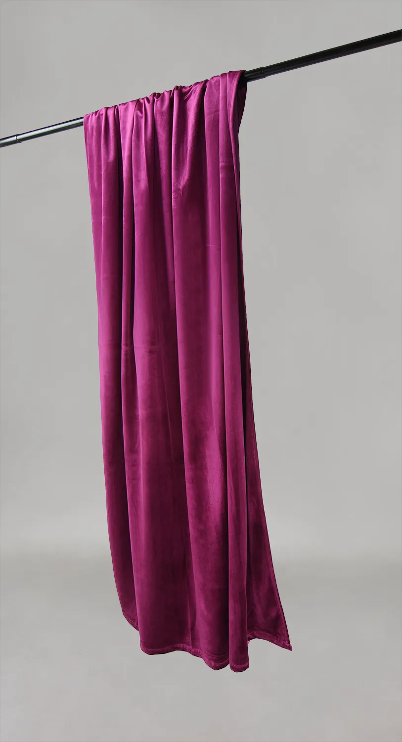 Függönyök - Bársonyfüggöny Marlyn (fuchsia)
