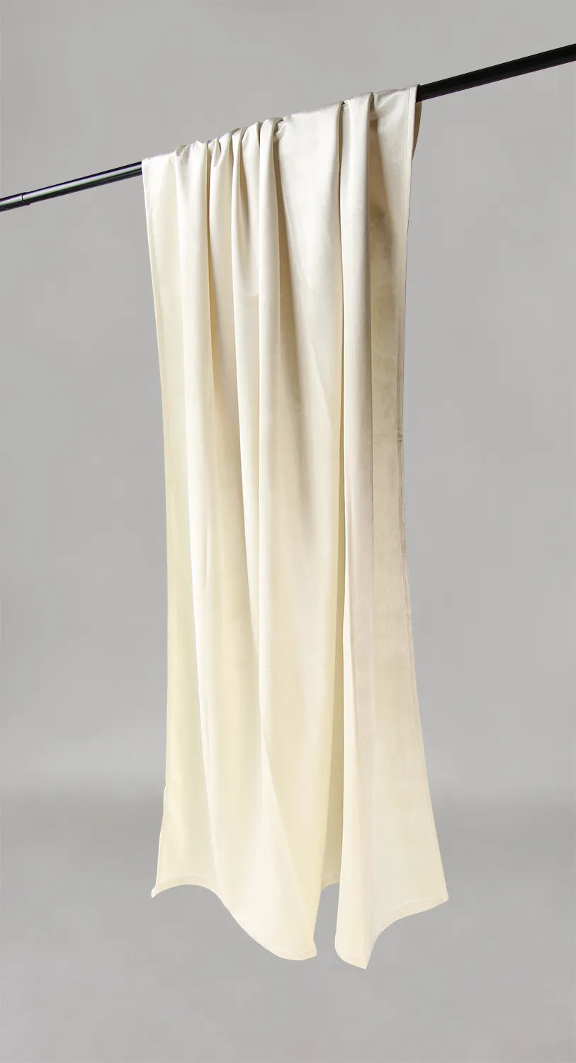 Függönyök - Bársonyfüggöny Marlyn (offwhite)