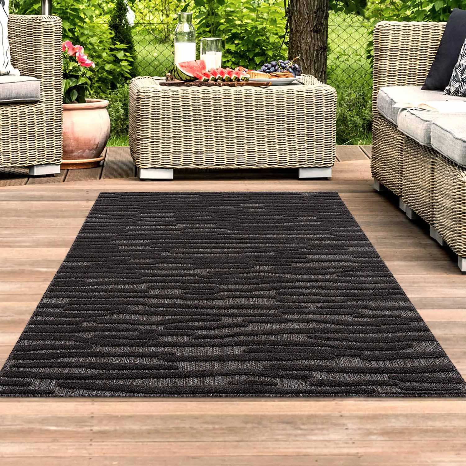 Shaggy Indoor-Outdoor - Neston (antracit)