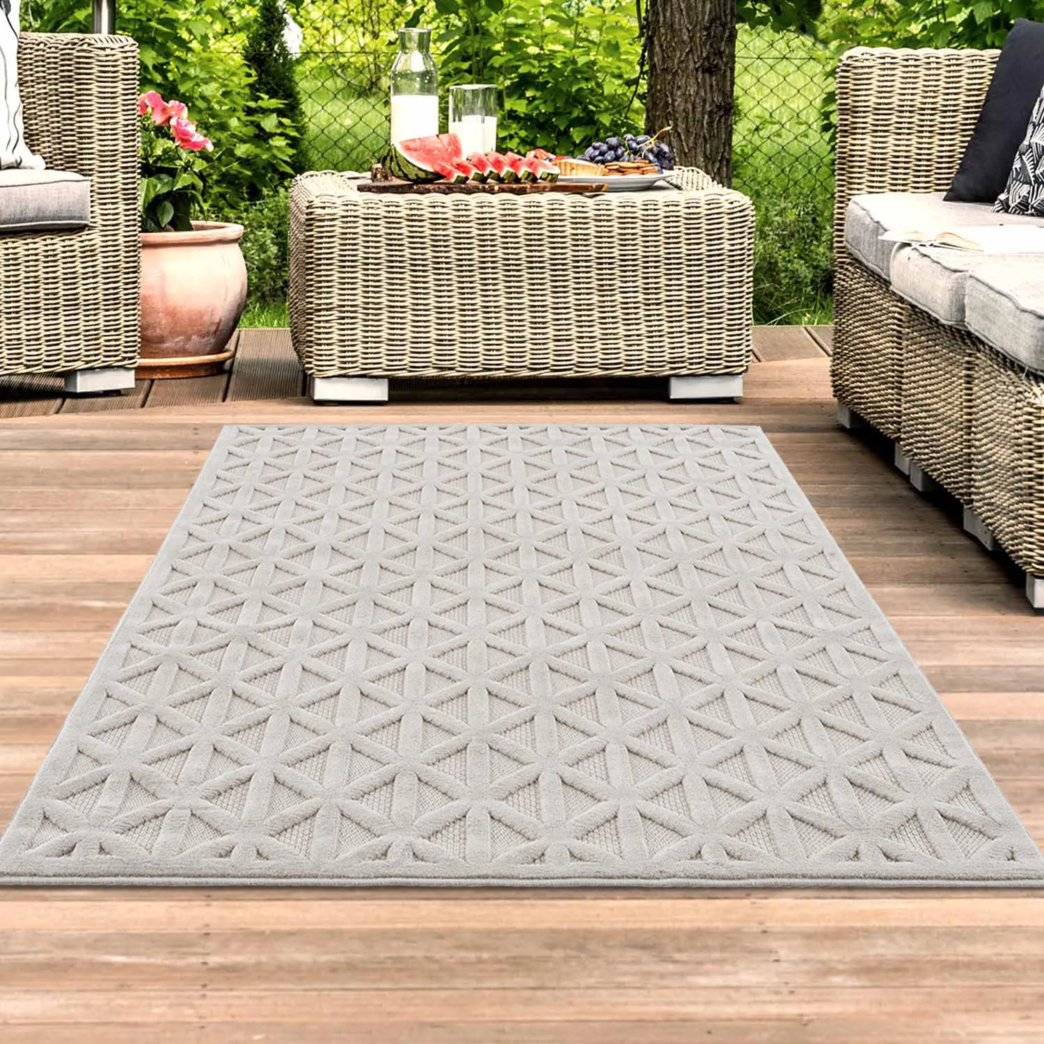 Shaggy Indoor-Outdoor - Aberdeen (bézs)