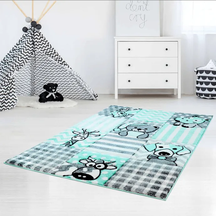 Gyermek szőnyeg - Atlas Teddybear (rosa)