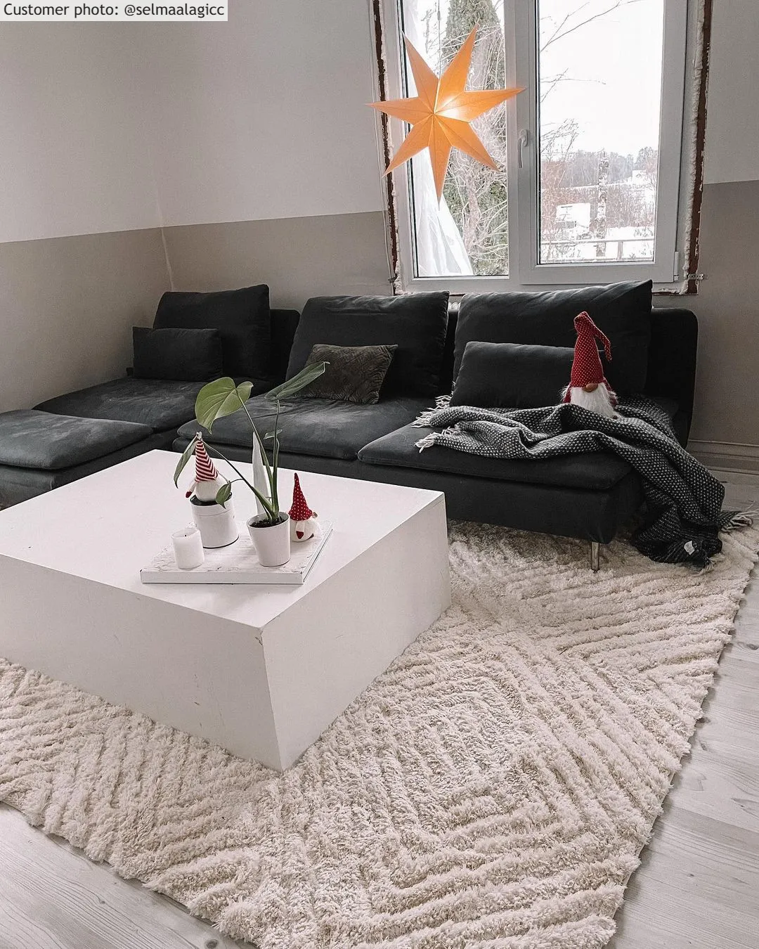 Shaggy szőnyeg - Monti (offwhite)