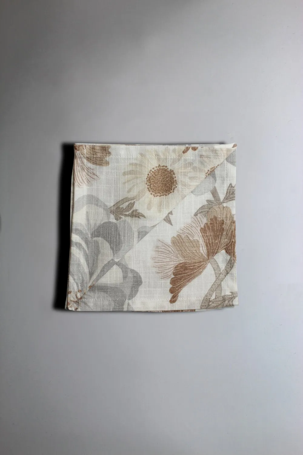 Szövet szalvéta 4-csomager Serena (szürke/bézs)