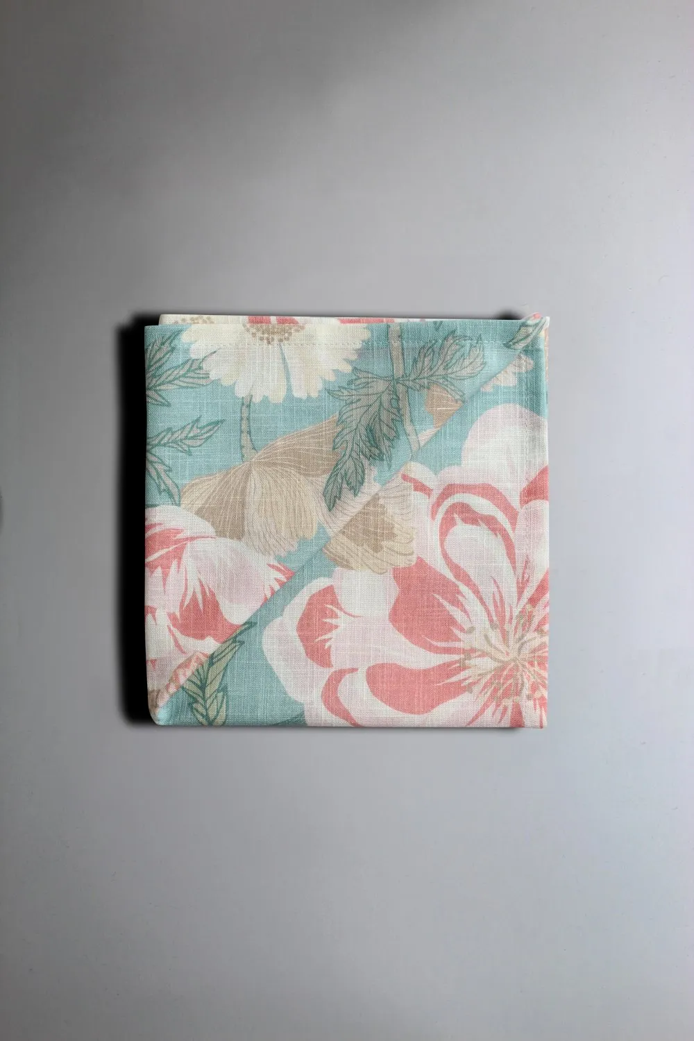 Szövet szalvéta 4-csomag Serena (türkiz/rózsaszín)