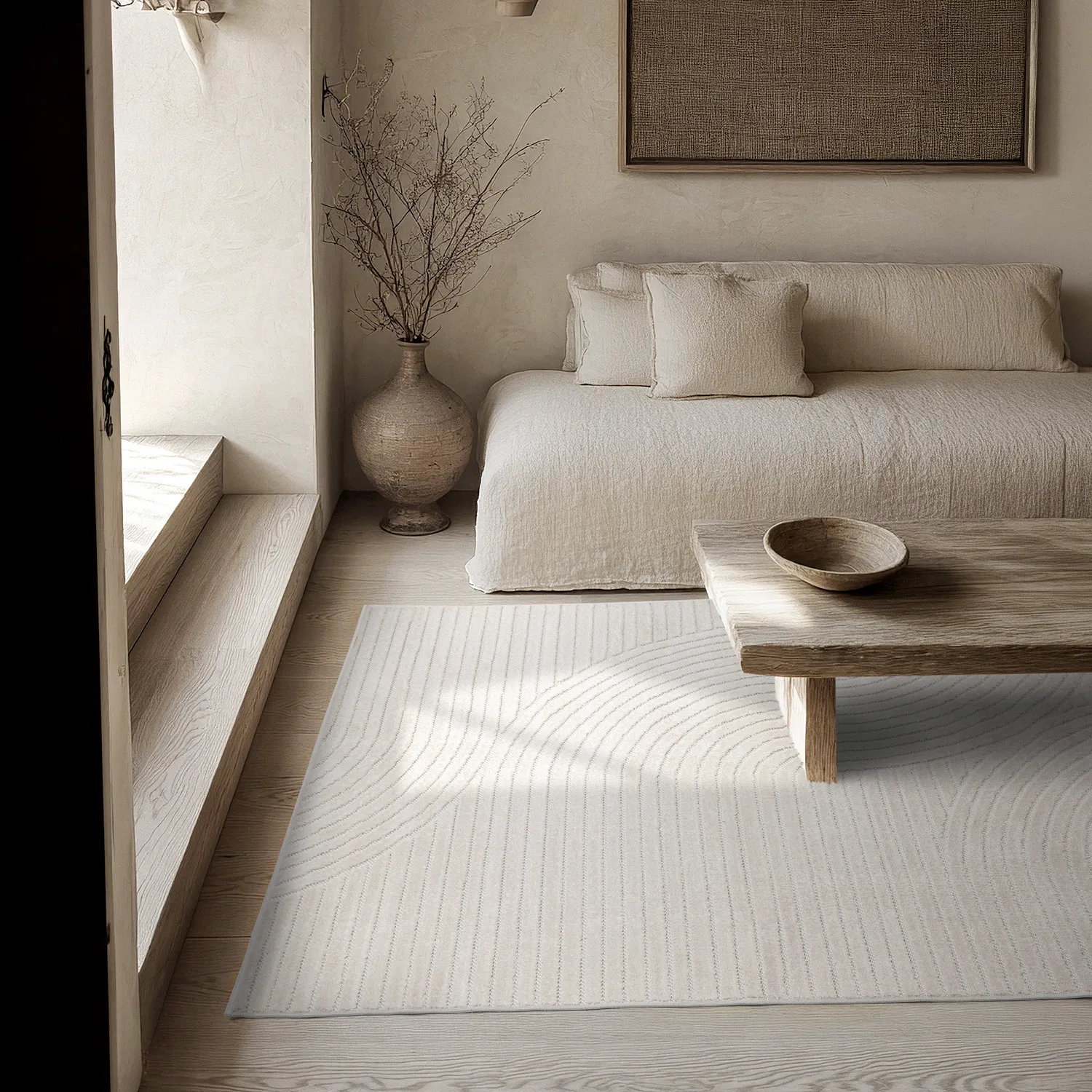 Shaggy Indoor-Outdoor - Devon (krém)