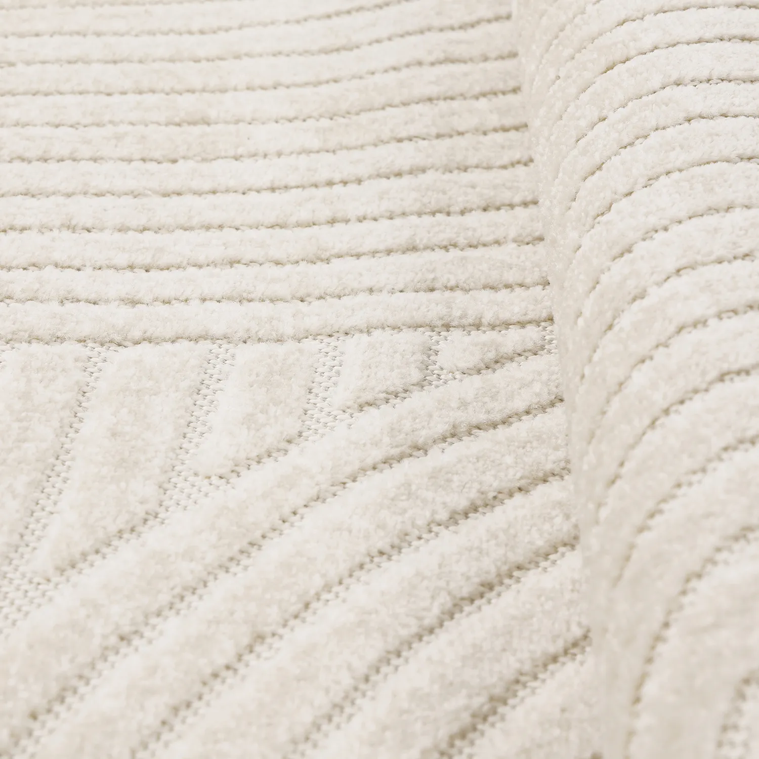 Kerek szőnyeg - Devon (krém)