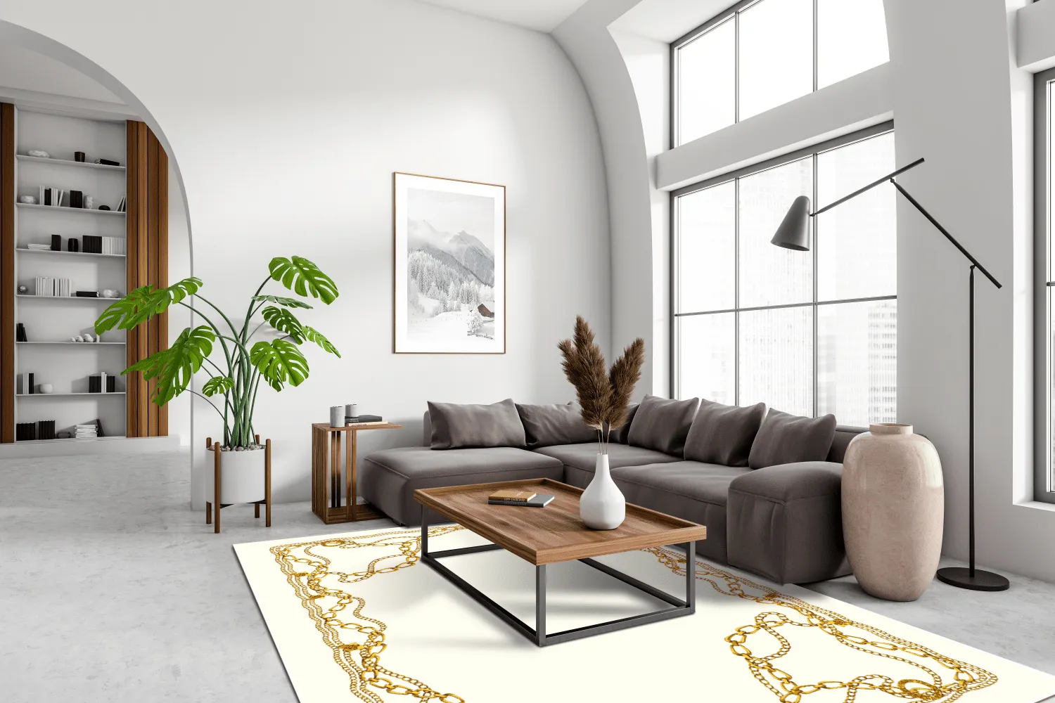 Wilton szőnyeg - Silea (fehér/arany)