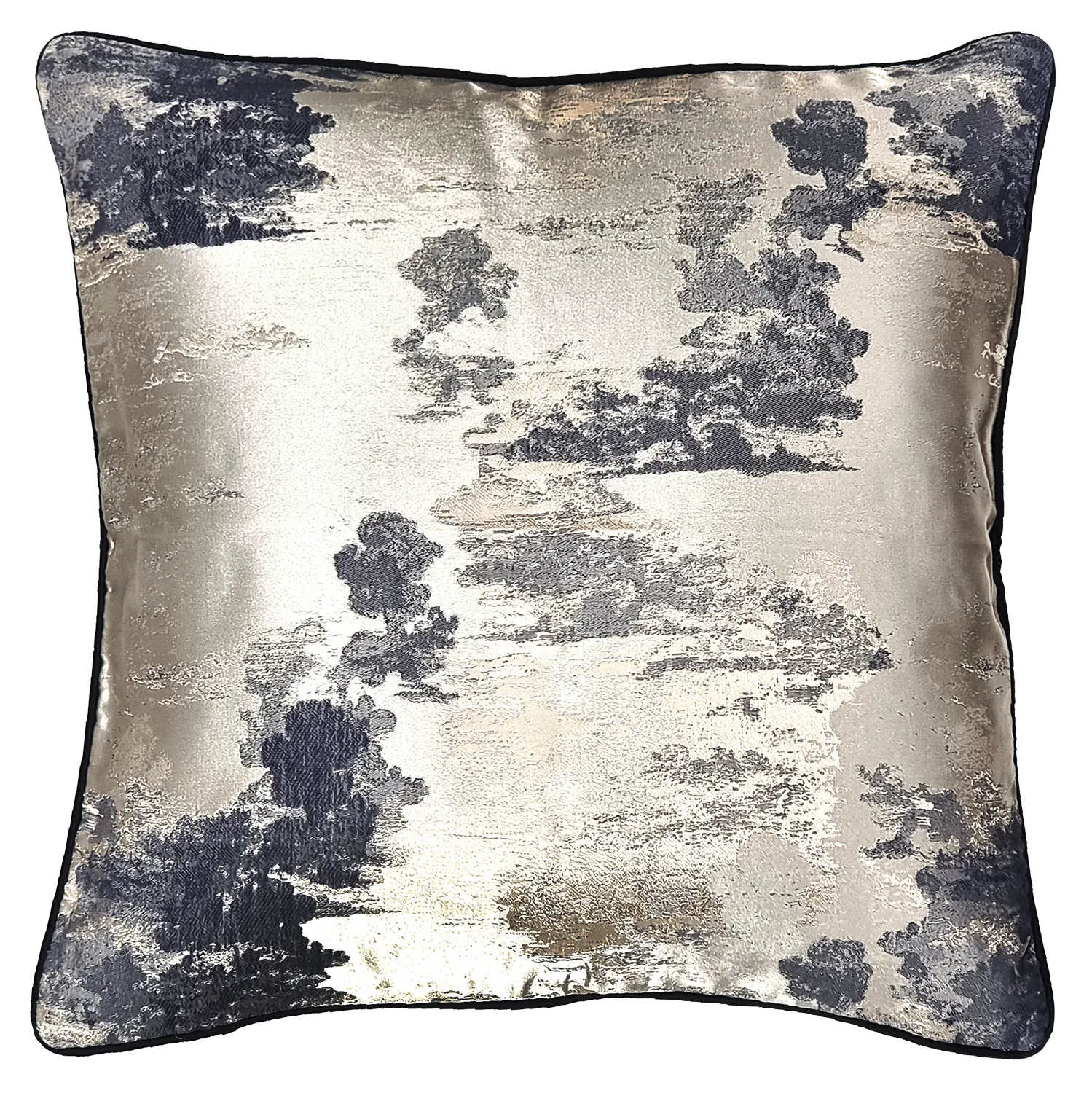 Párnahuzat - Square Luxury 45 x 45 cm (arany/többszínű)