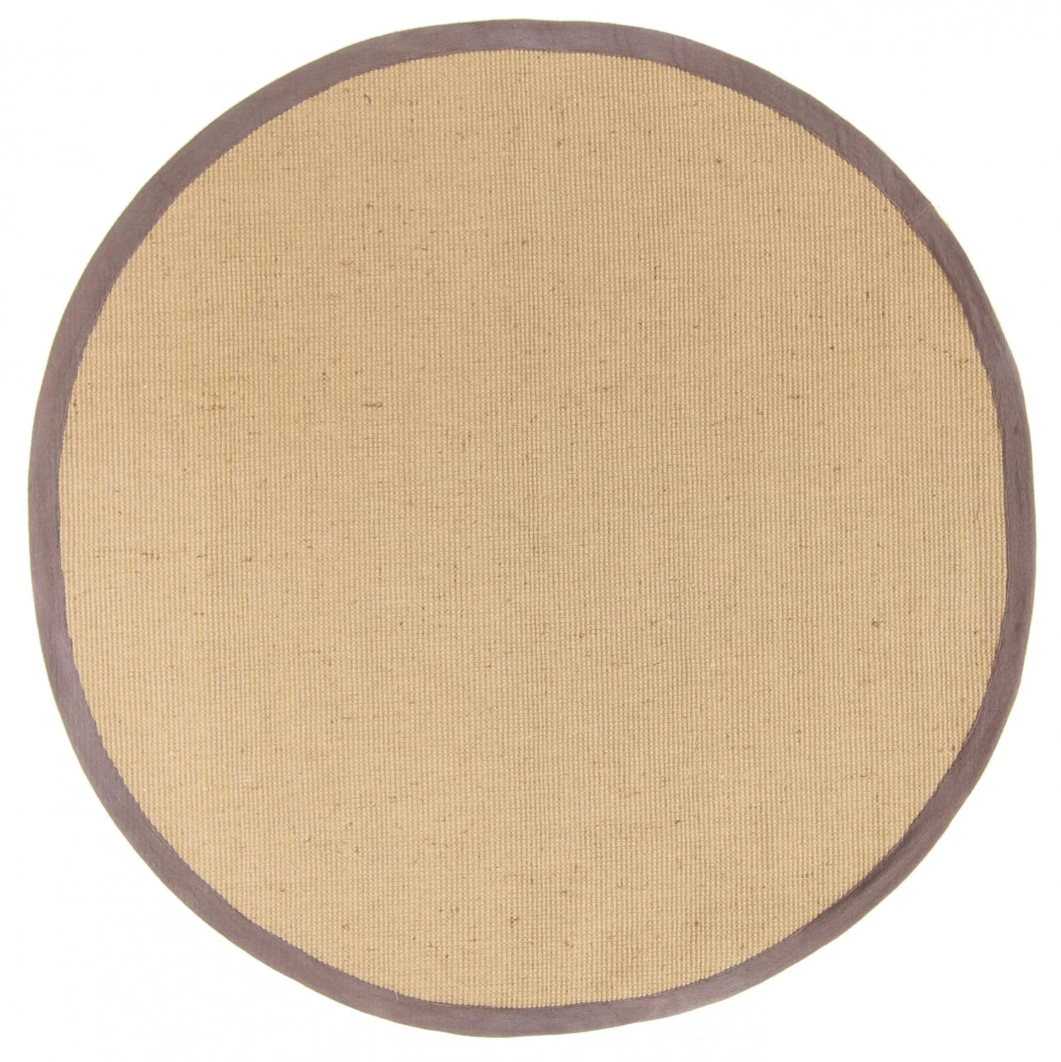 Kerek szizál szőnyeg - Agave (természetes/barna)