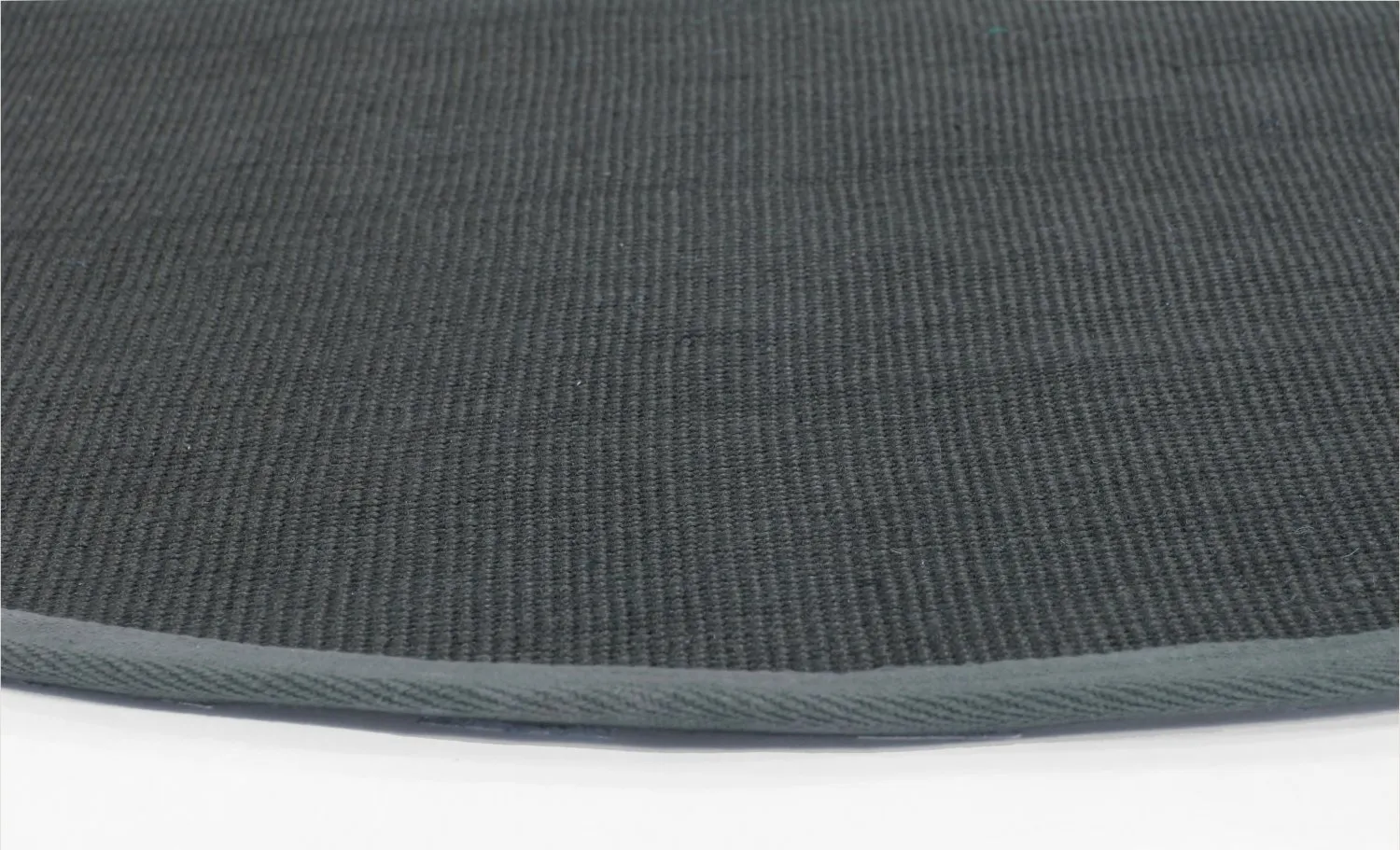 Kerek szizál szőnyeg - Agave (sötétszürke)