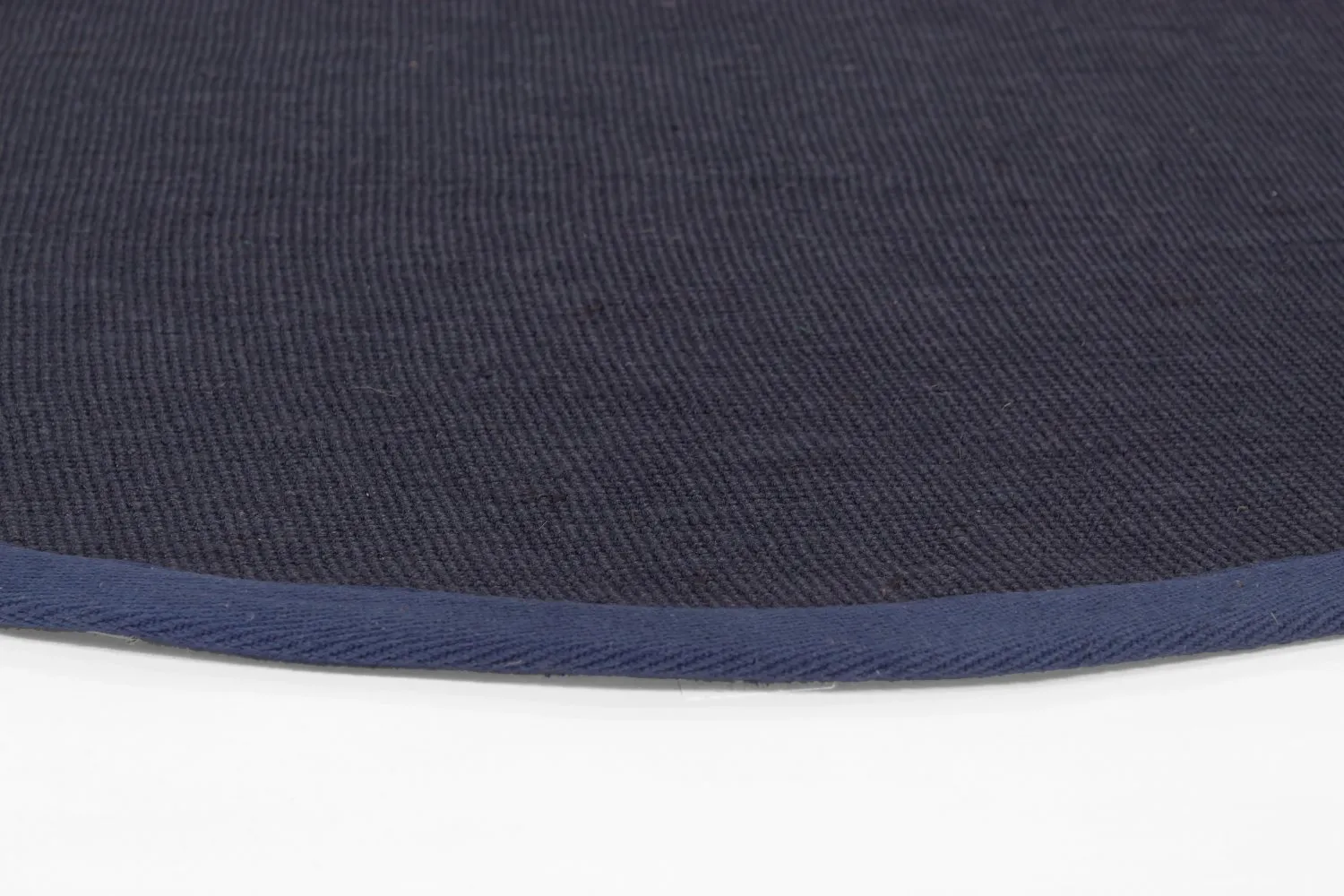 Kerek szizál szőnyeg - Agave (sötétkék)