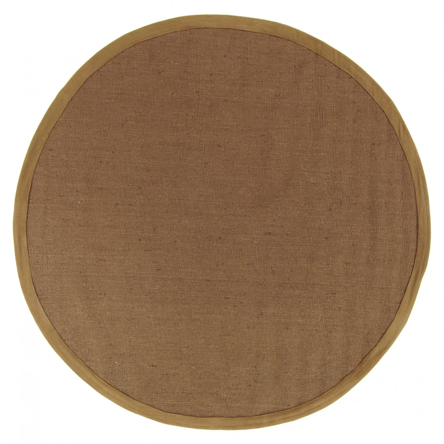 Kerek szizál szőnyeg - Agave (barna)