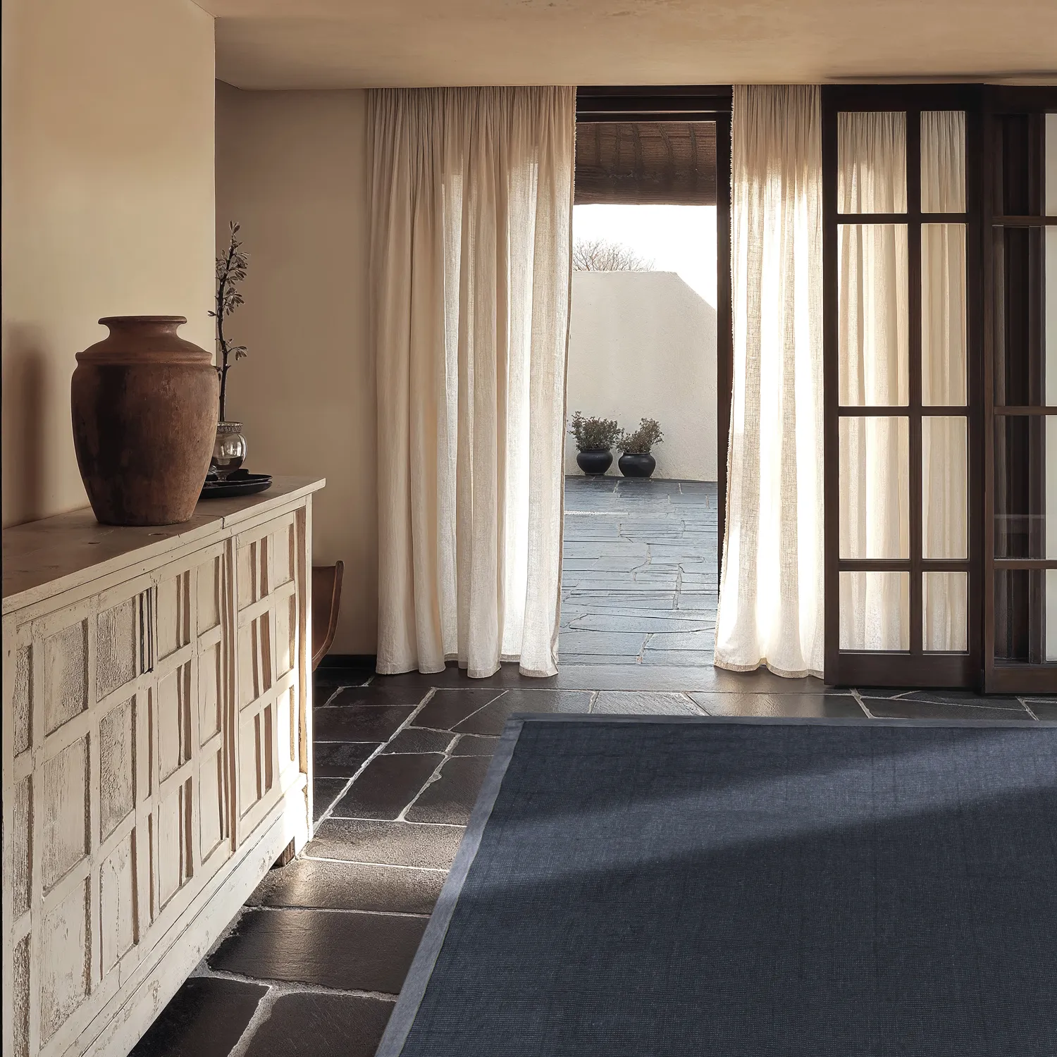 Szizál szőnyeg - Agave (sötétszürke)