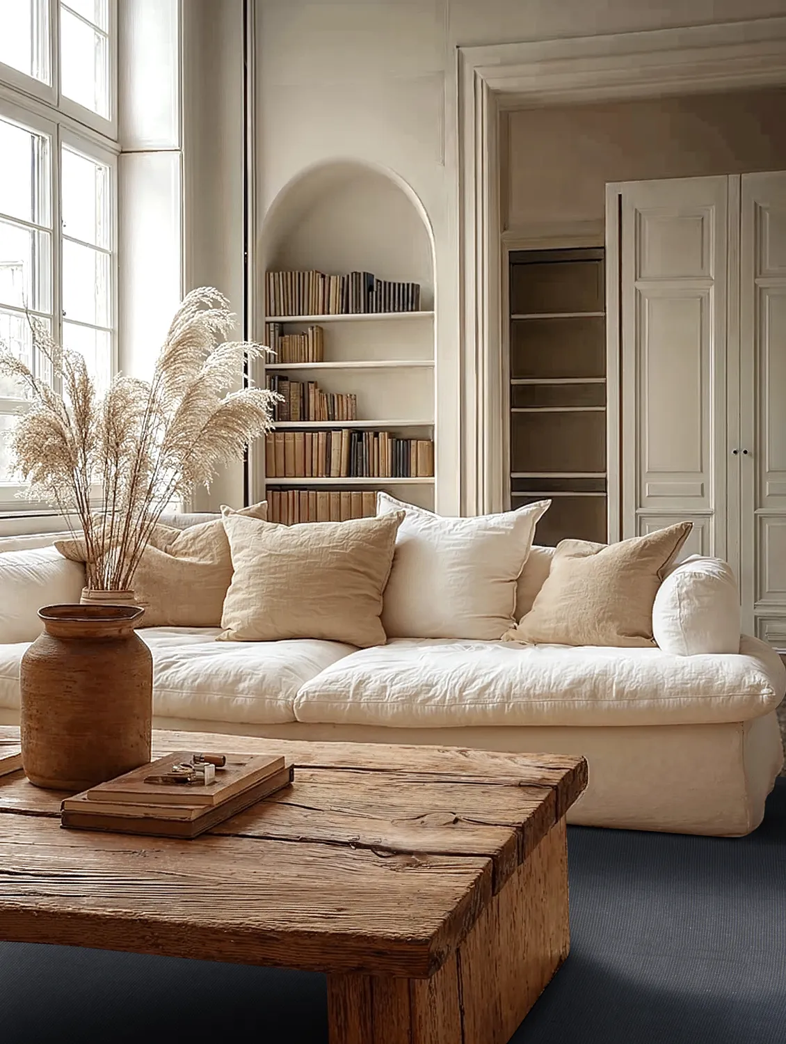 Szizál szőnyeg - Agave (sötétszürke)