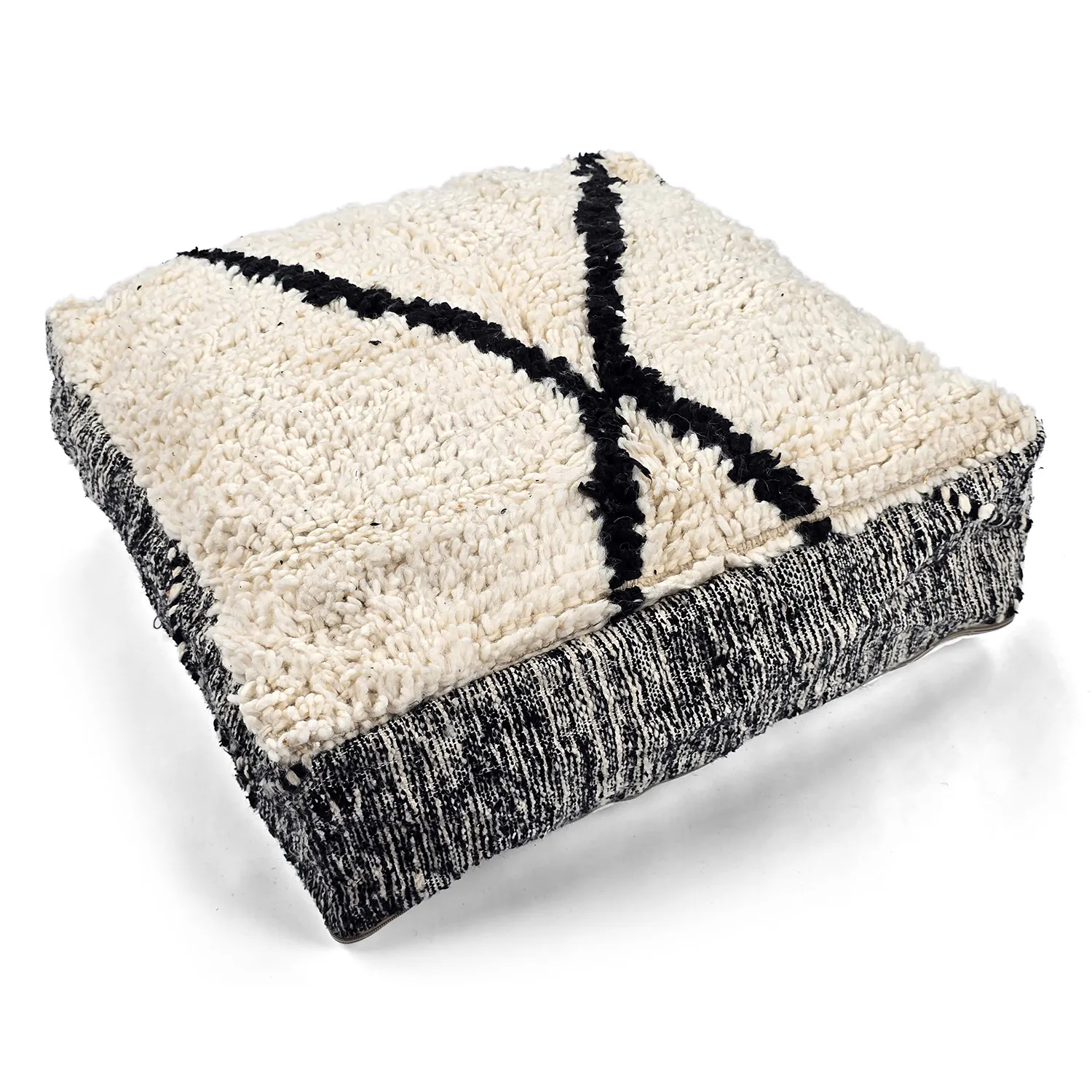 Ülőpuff - Marokkói Beni Ourain 014