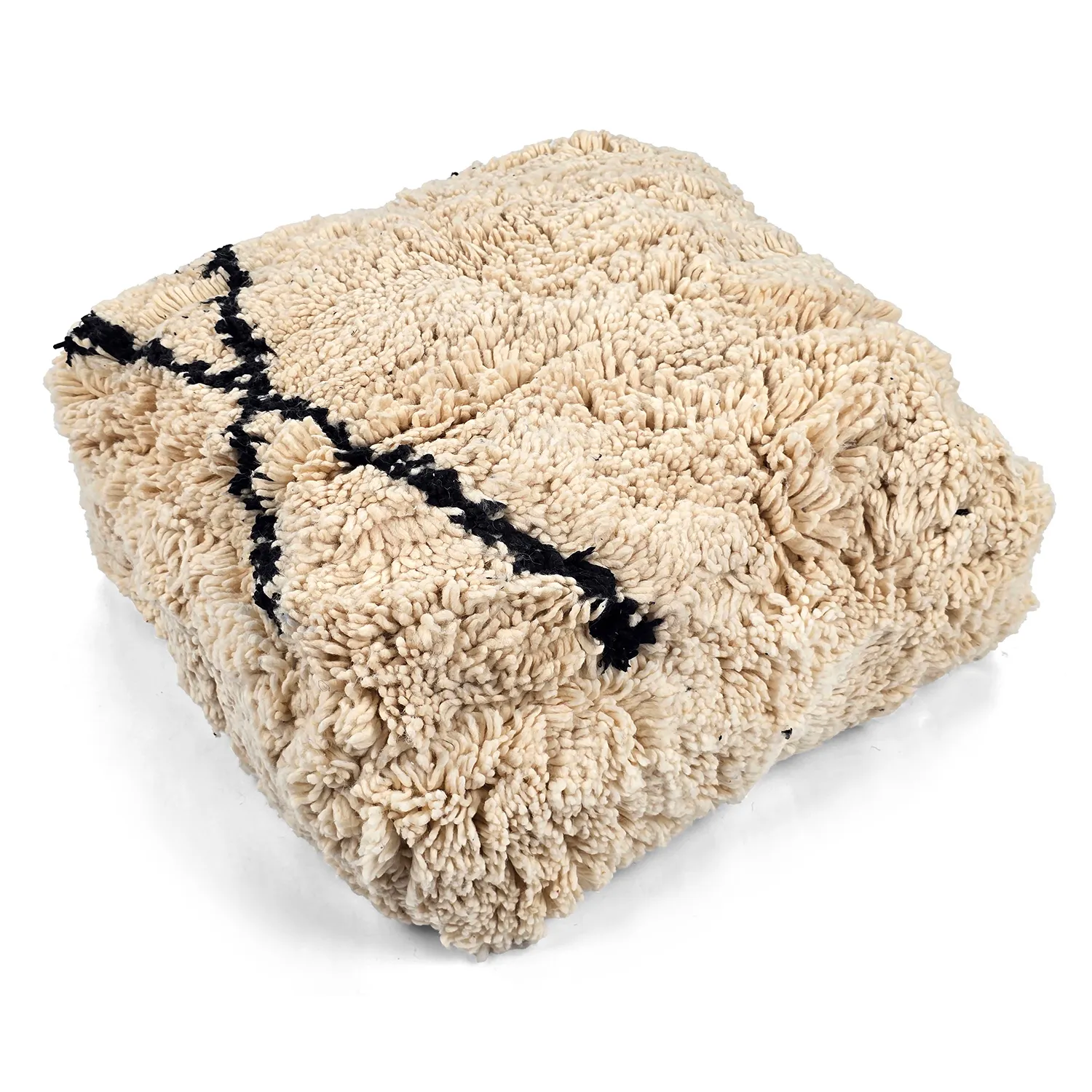 Ülőpuff - Marokkói Beni Ourain 040