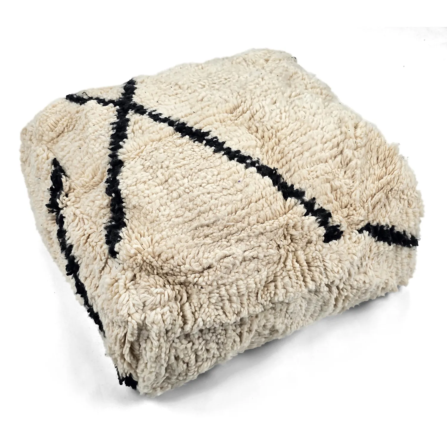 Ülőpuff - Marokkói Beni Ourain 048