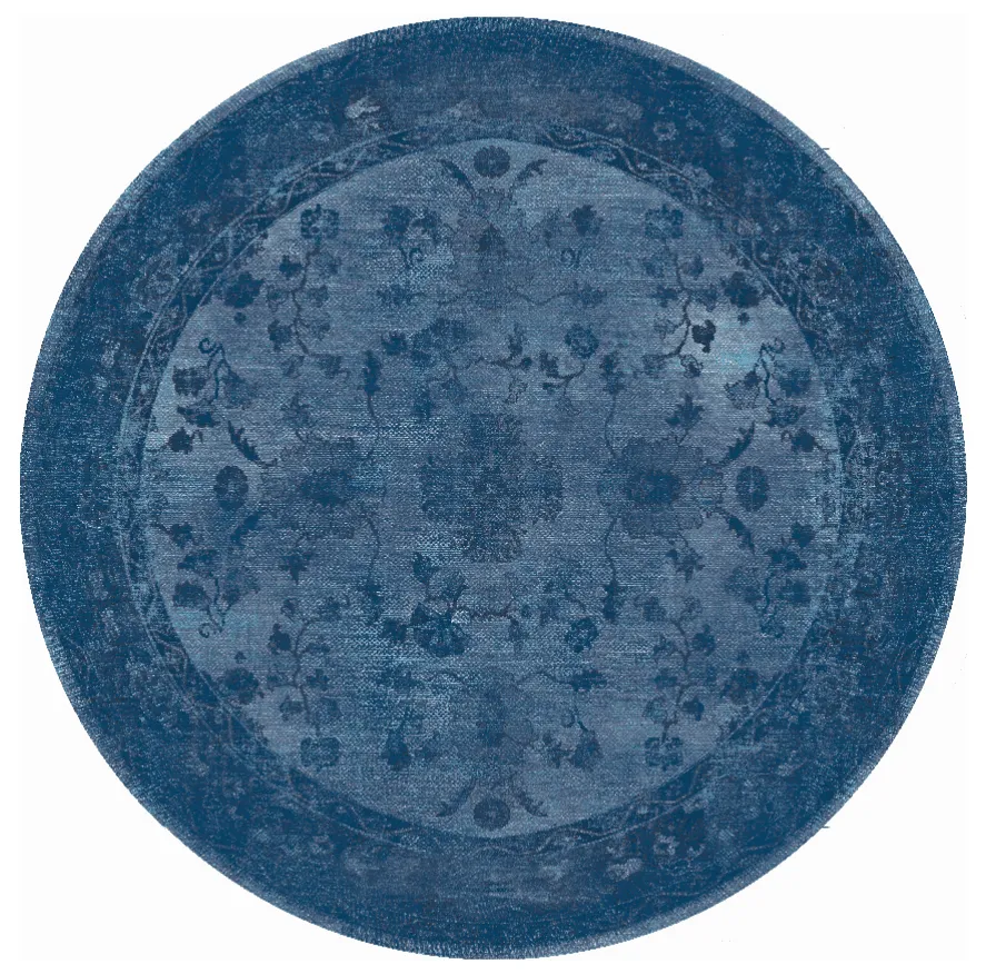 Kerek szőnyeg - Gombalia (kék)