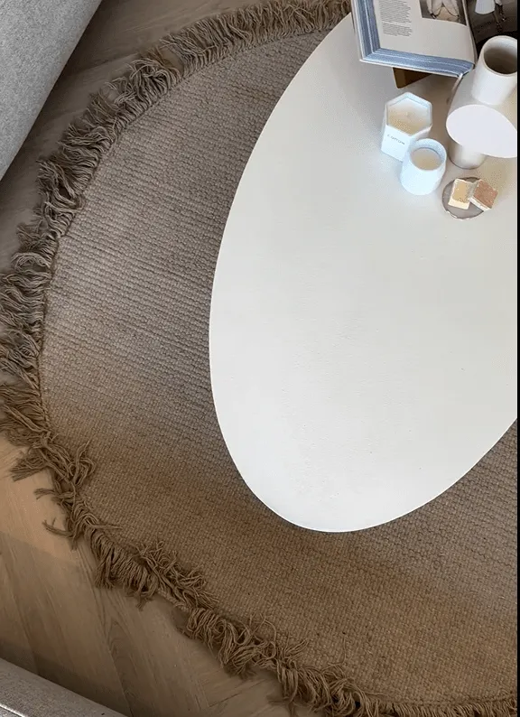 Kerek szőnyeg - Pike (bézs)