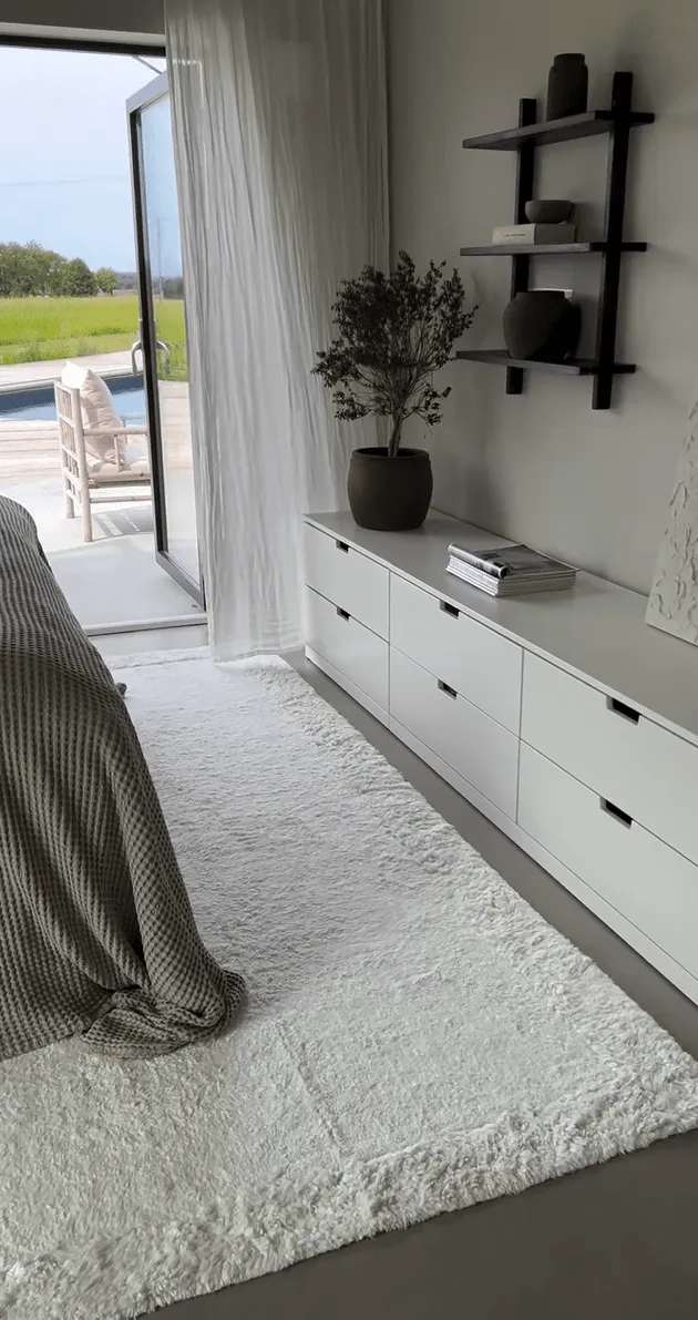 Shaggy szőnyeg - Ebba Natural Cotton Shaggy (offwhite)