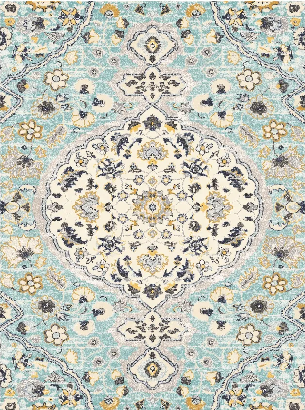 Wilton szőnyeg - Mojácar (kék)